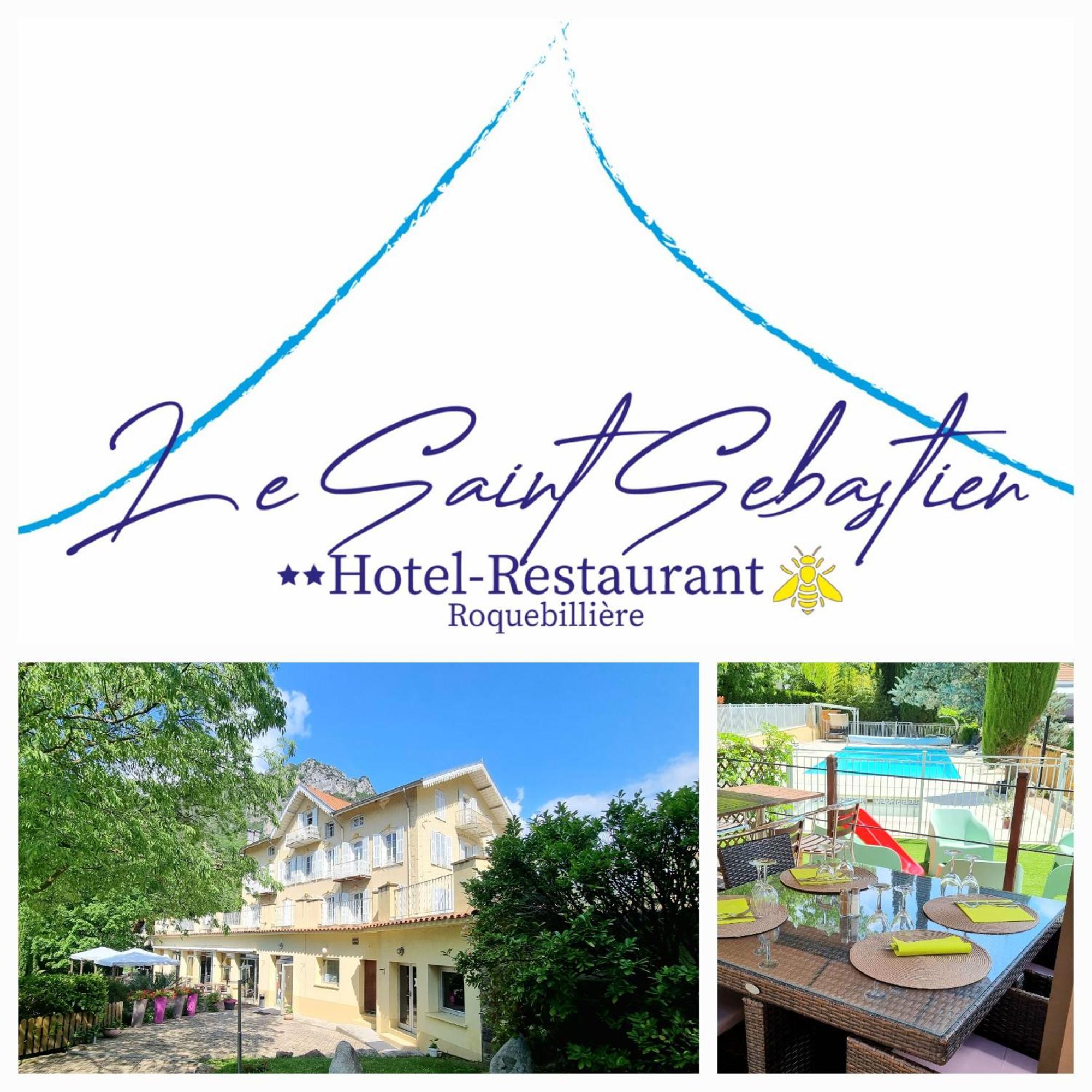 Hotel St Sebastien Roquebilliere Eksteriør bilde